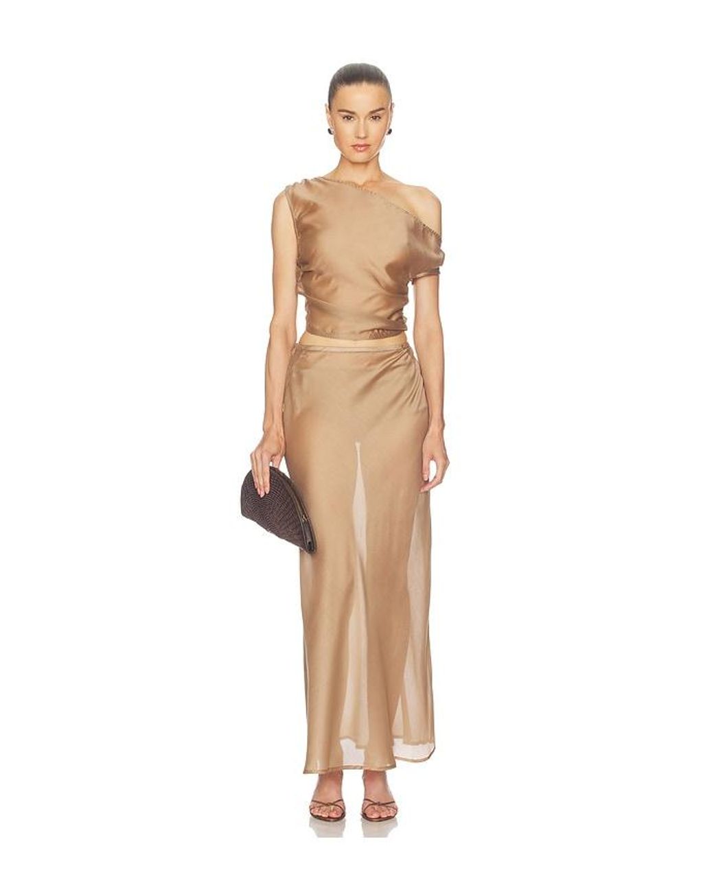 SOLAQUA Natural Genevieve Top