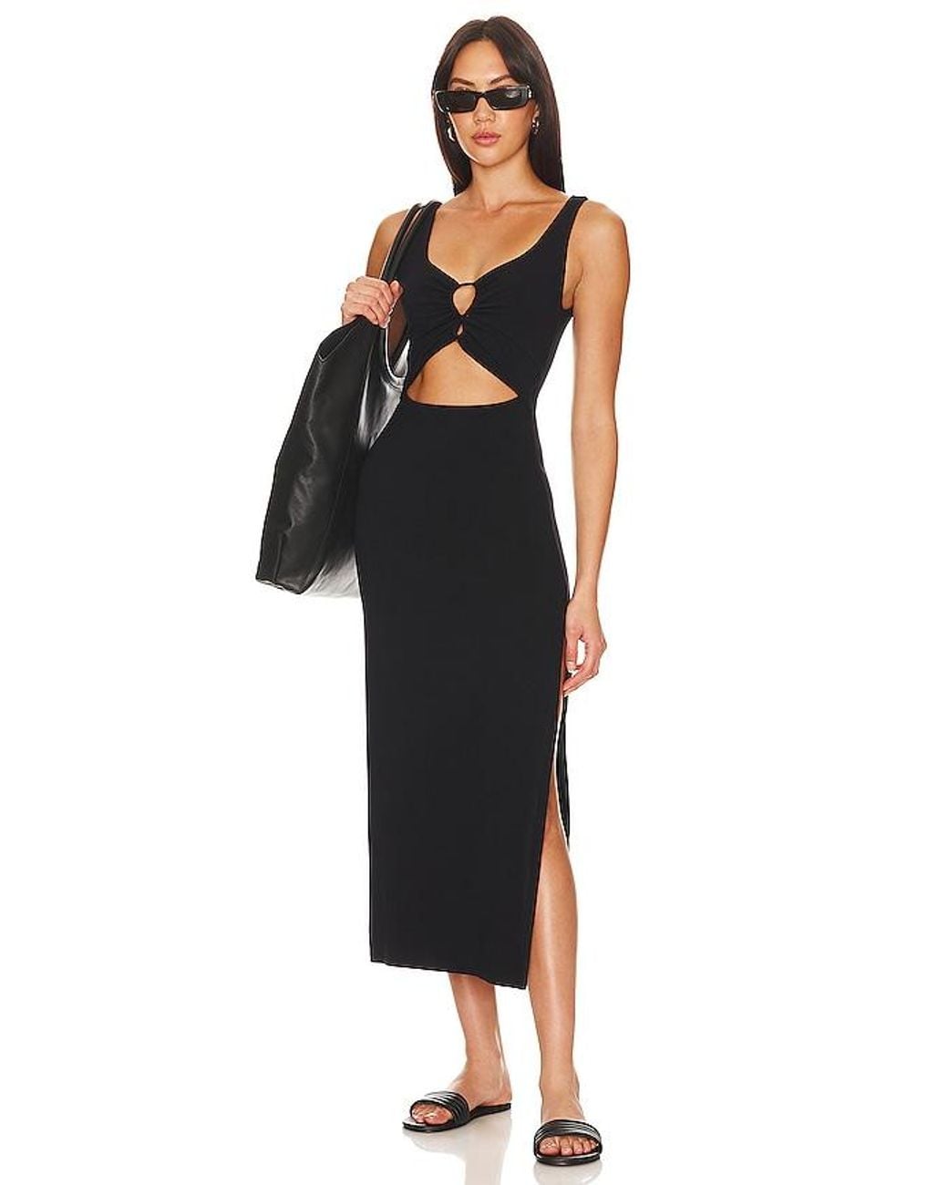 LSPACE Black Camille Dress