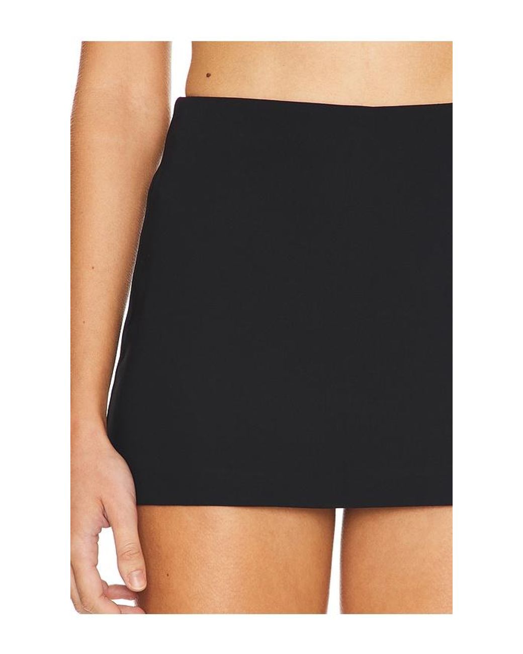 Amanda Uprichard Black X Revolve Cooper Skort