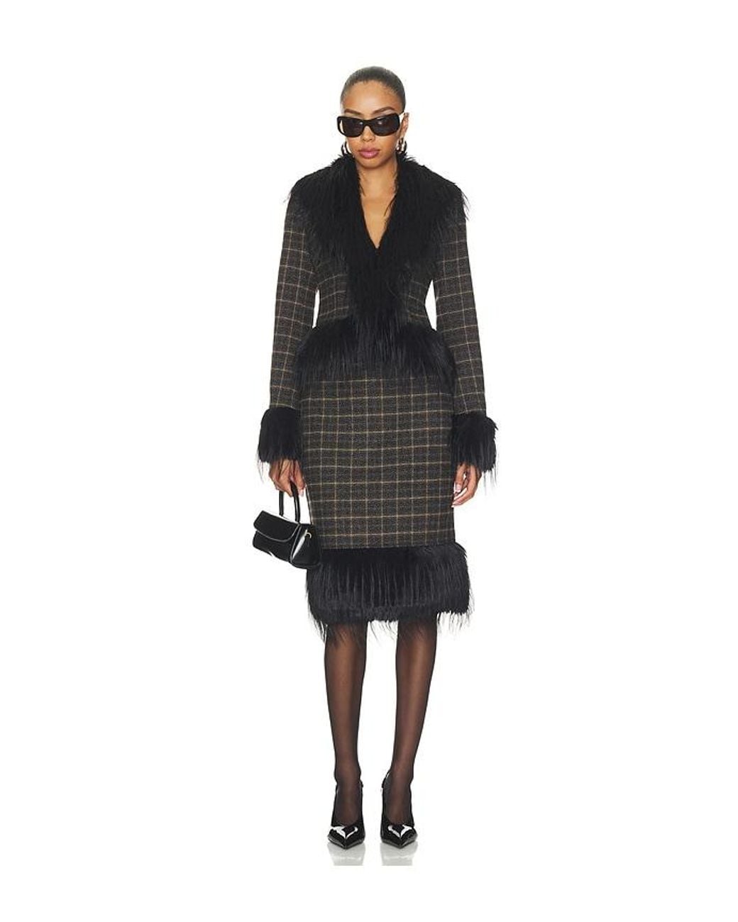 AFRM Black Talon Skirt