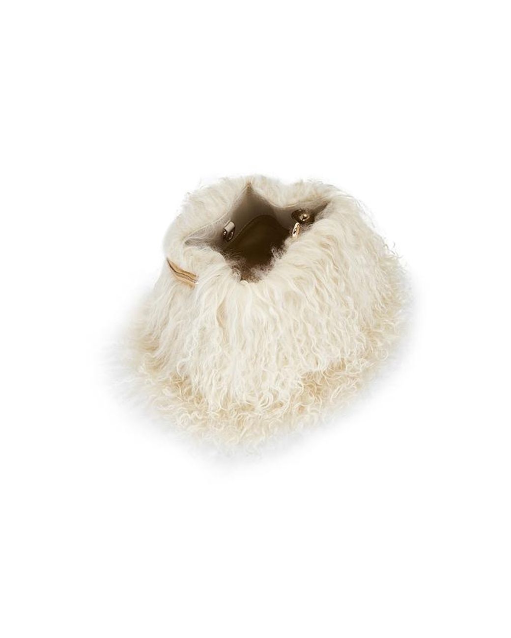 Cult Gaia Natural Solene Mini Top Handle Bag