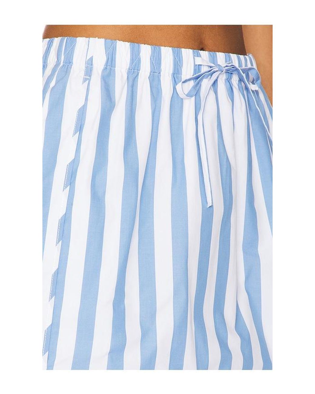 Jonathan Simkhai Blue Catherine Boxer Skirt