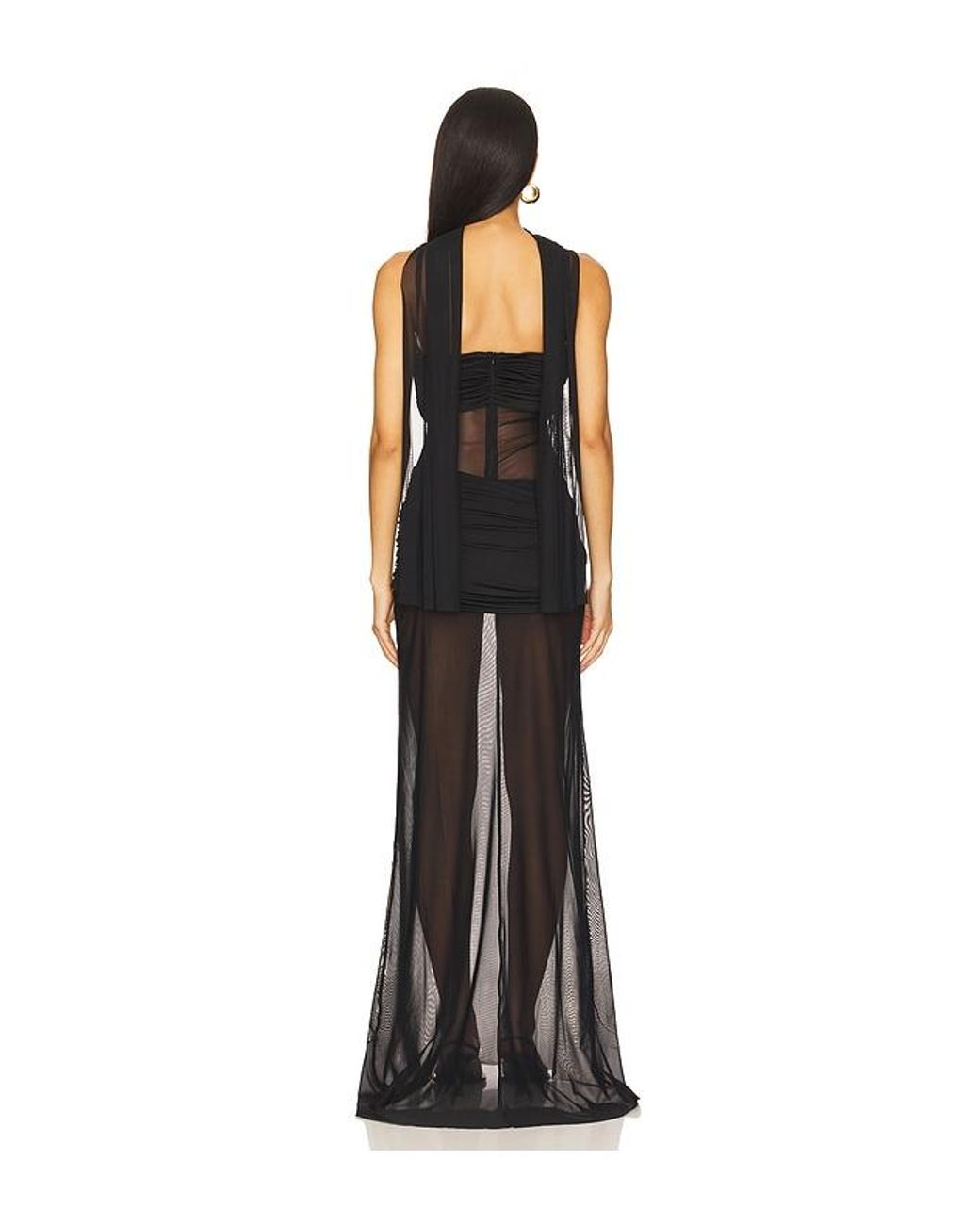 AWAVE Studio Multicolor Long Tulle Dress