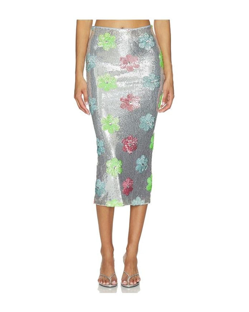 Le Superbe Green Liza Skirt