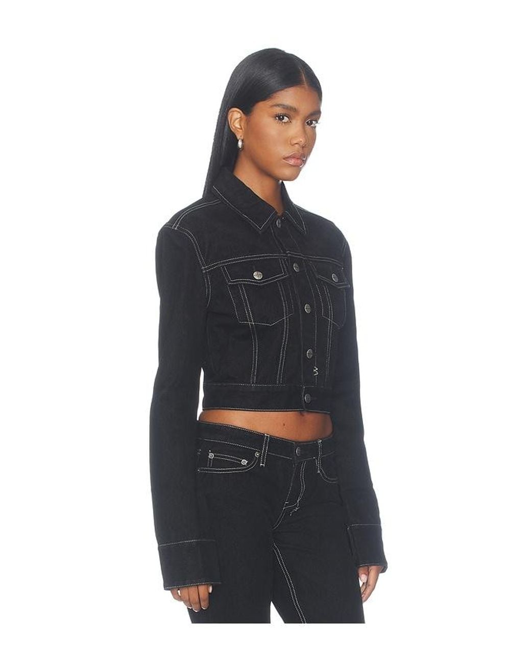 Ksubi Blue Slim Trucker Jacket