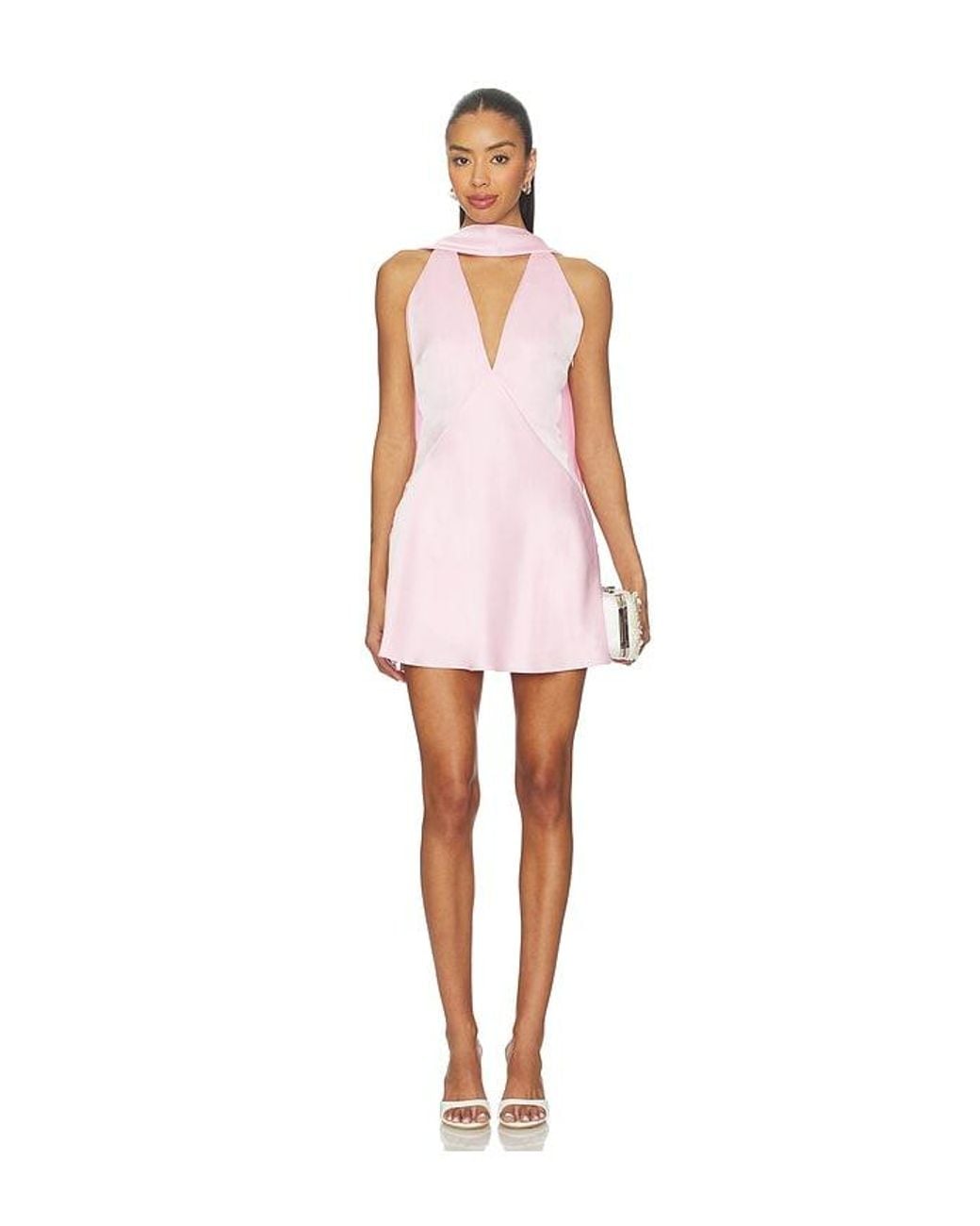 Lovers + Friends Pink Adriana Mini Dress