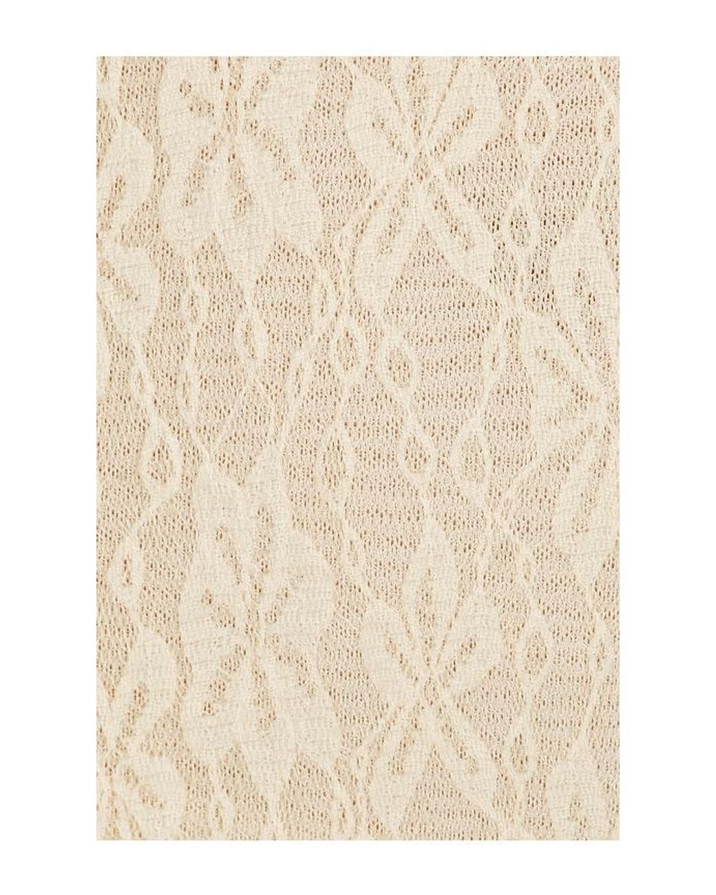 AWAVE Studio Natural Long Sleeve Lace Maxi Dress