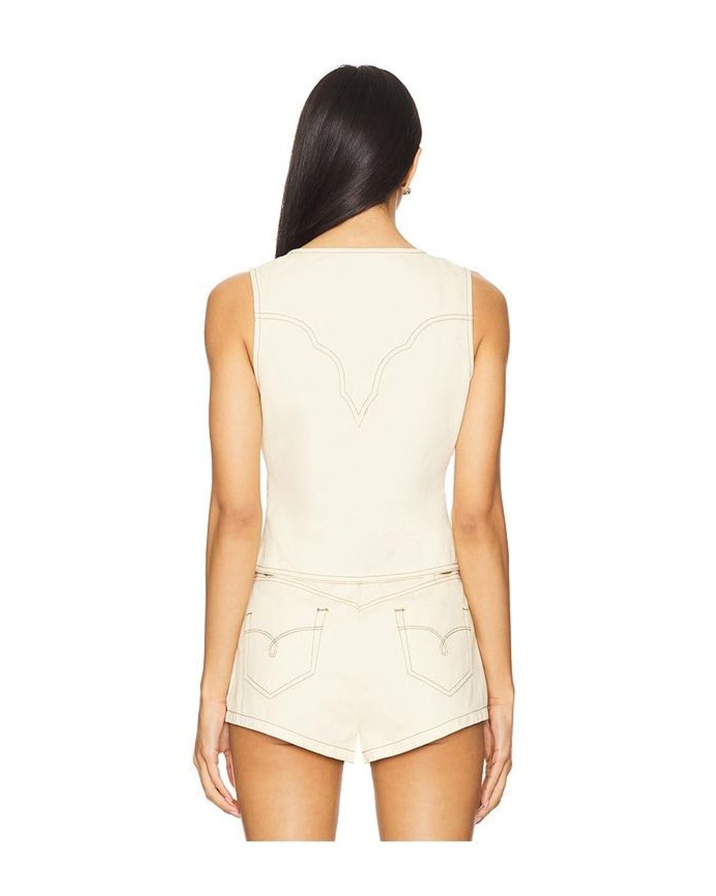 BY.DYLN White X Revolve Donella Vest