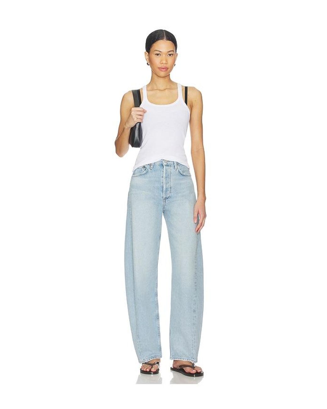 Agolde Blue Luna Pieced Jean