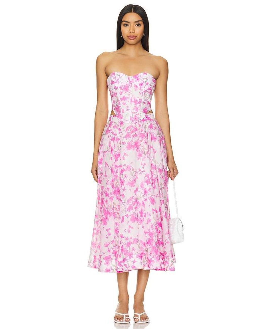 Bardot Pink Gracious Bustier