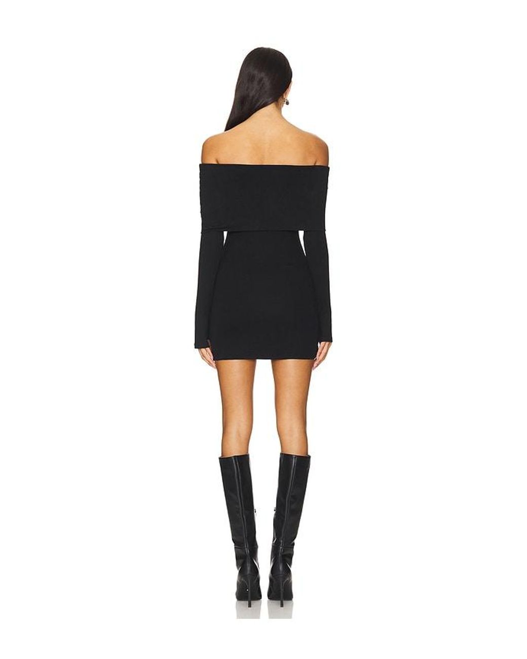 superdown Black Marks Mini Dress