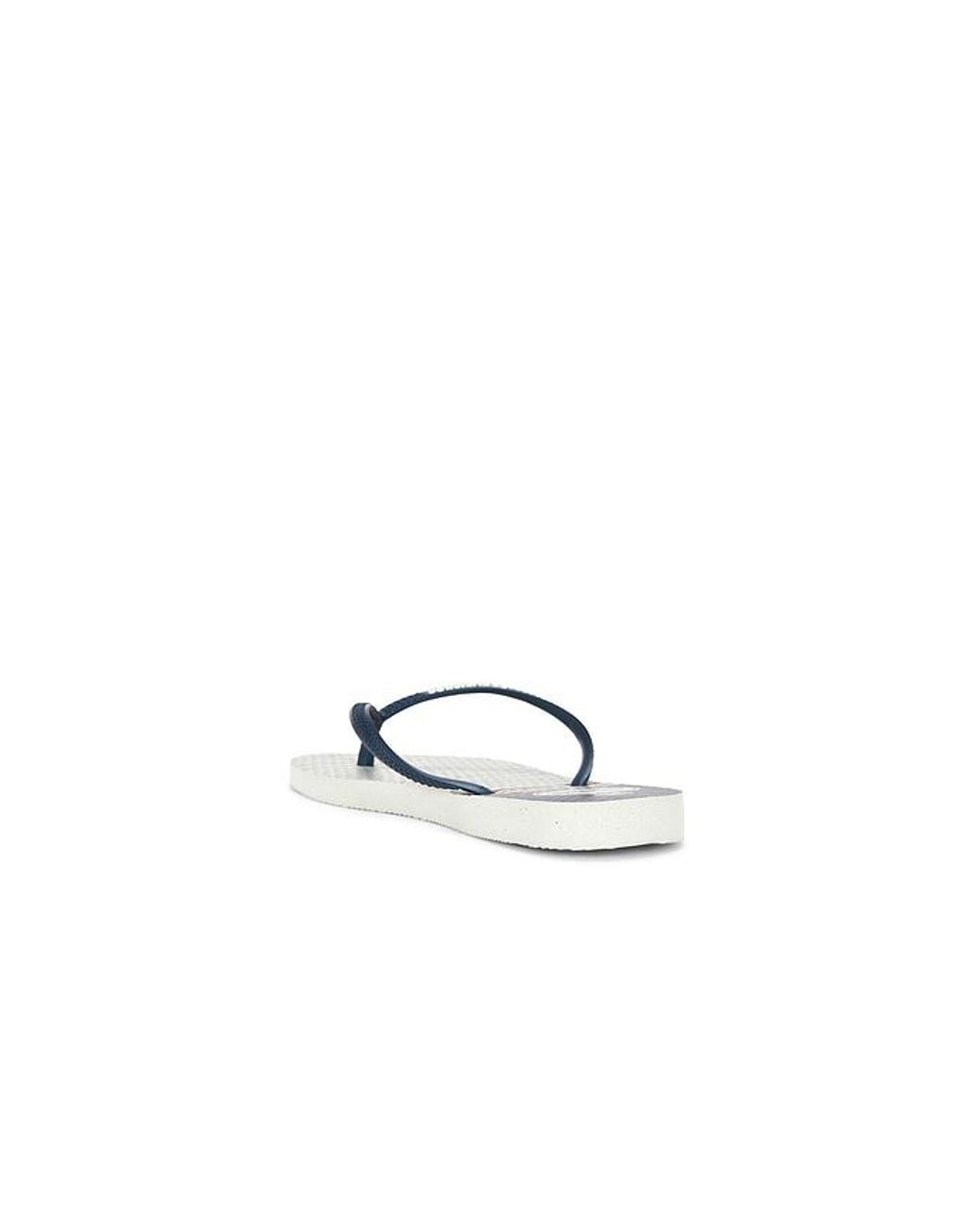 Havaianas Blue Slim Nautical Sandal