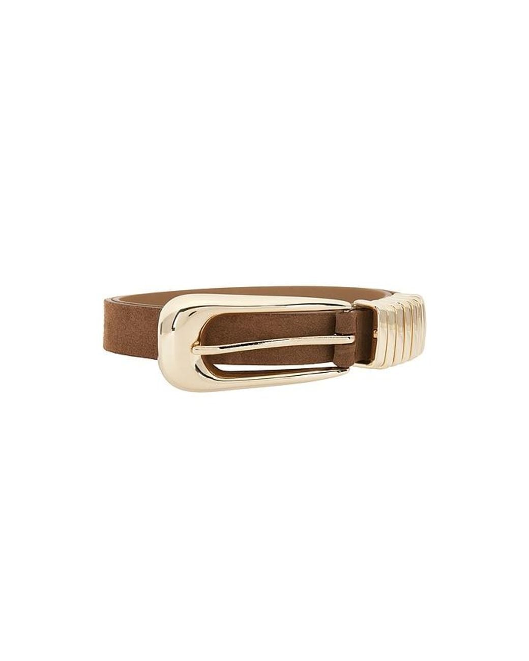 Ettika White Metal Core Belt