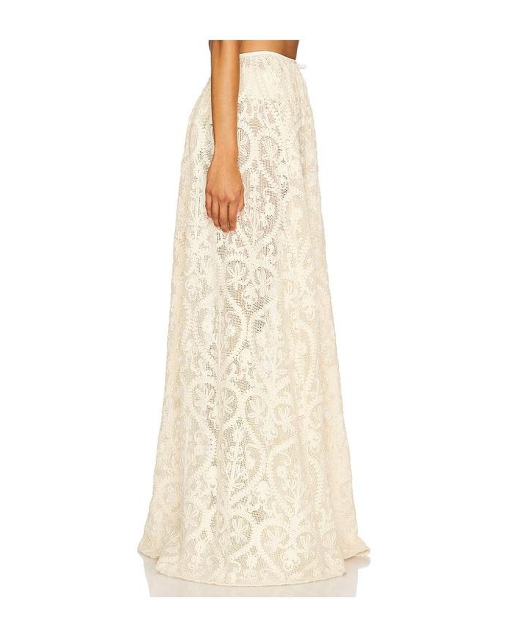 SAU LEE Natural Amare Maxi Skirt