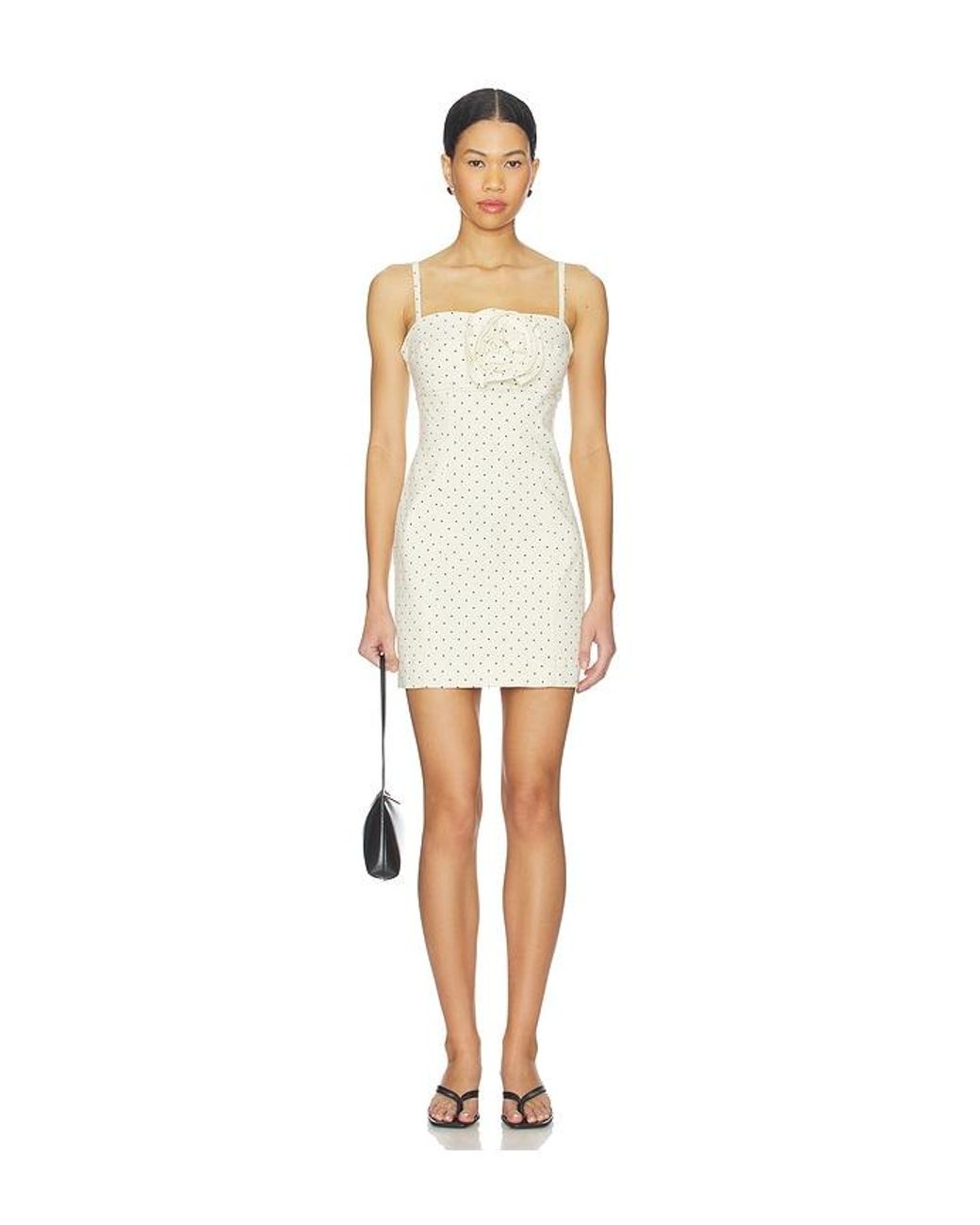 Steve Madden White Peony Dress