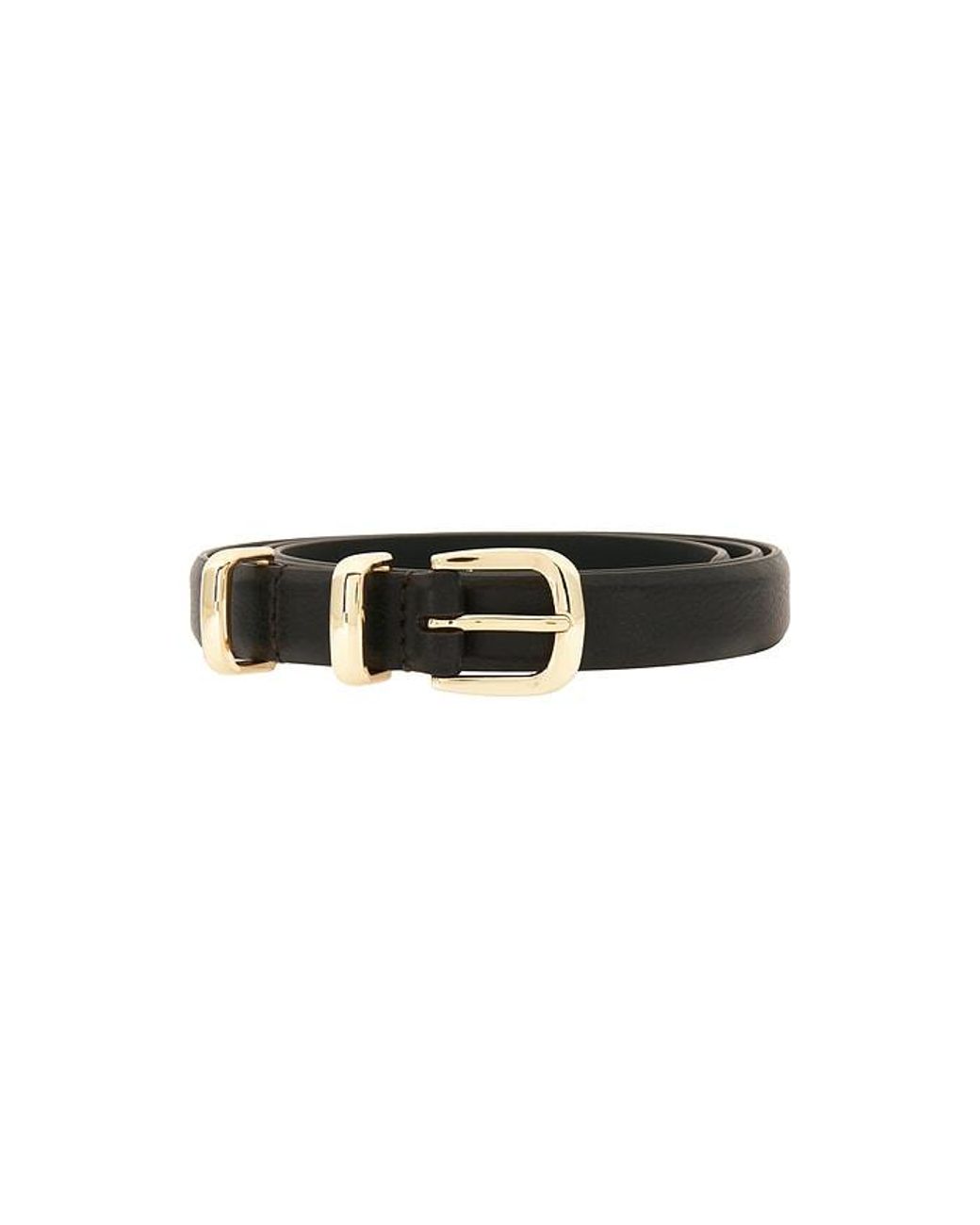 FAVORITE DAUGHTER Black The Skinny Jordan Belt