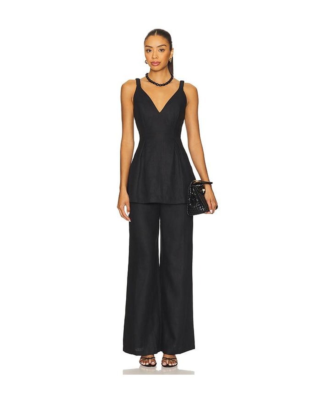 Faithfull The Brand Black Syna Pant