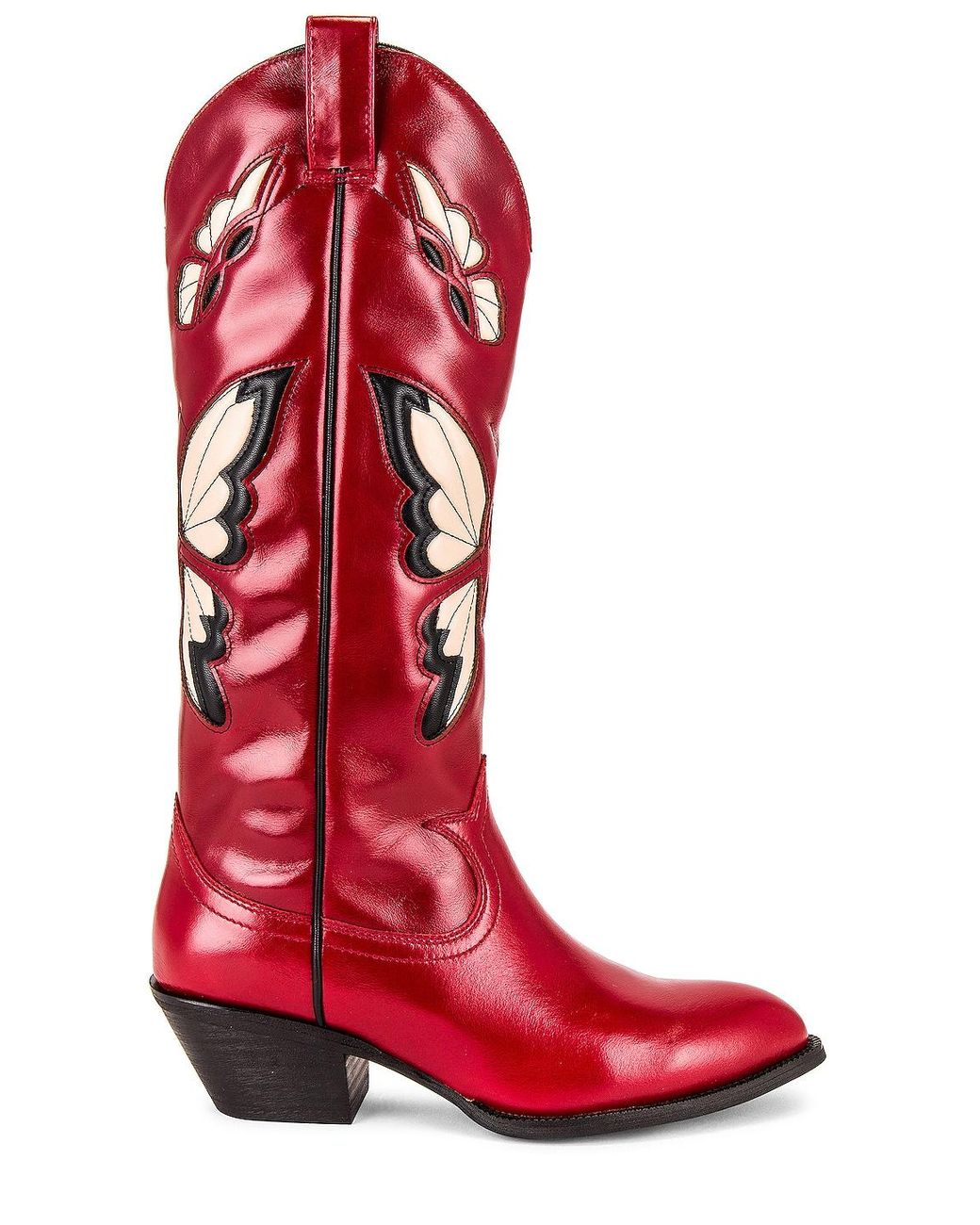 Jeffrey Campbell Fly Away Cowboy Boot in Red Lyst UK