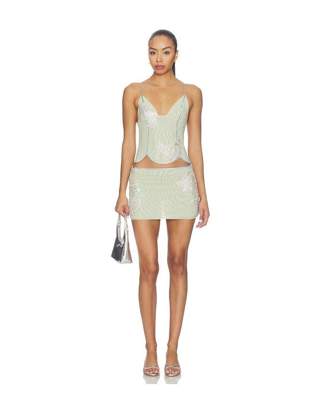 I.AM.GIA Multicolor X Revolve Jiji Applique Mini Skirt