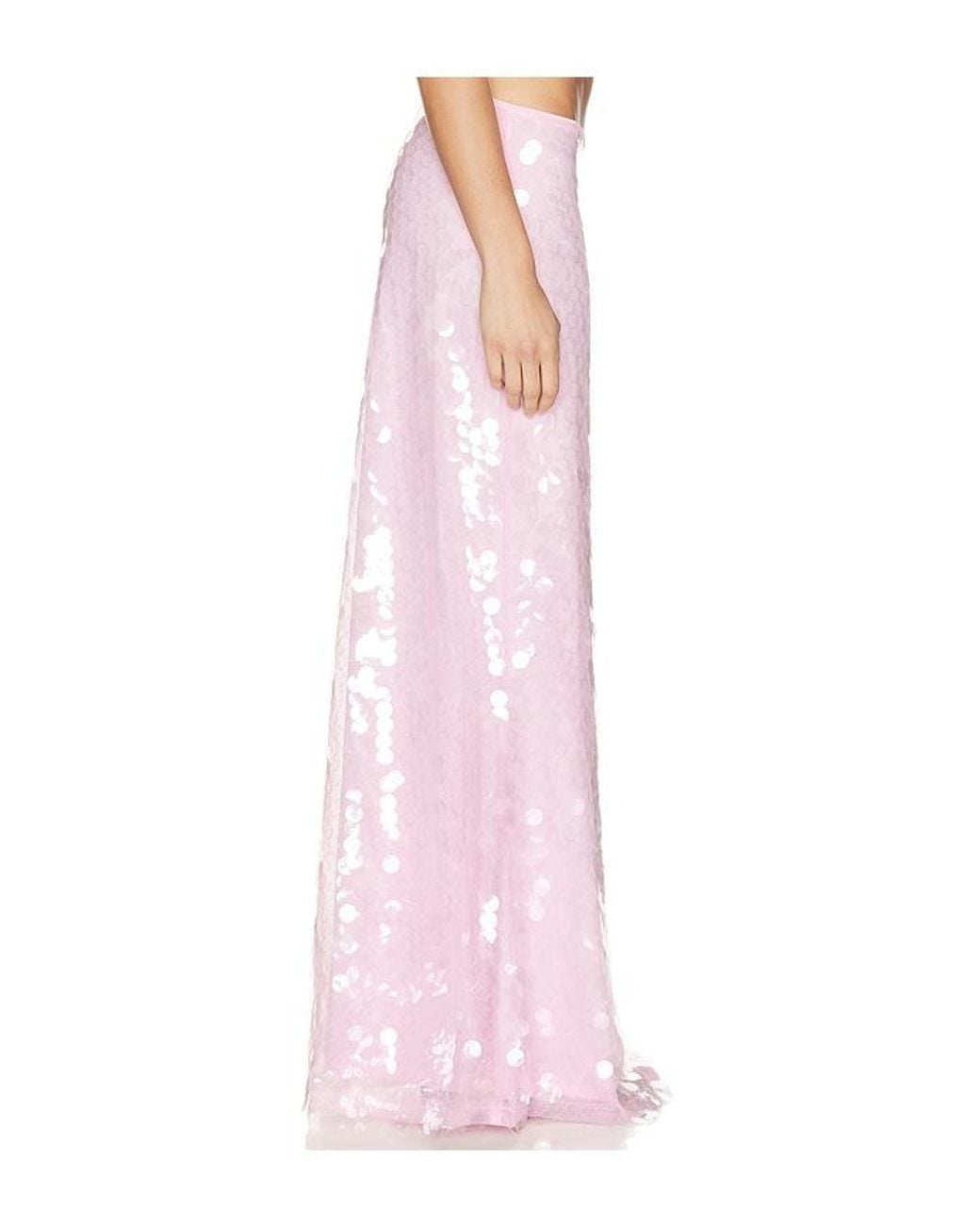 SNDY'S Pink X Revolve Calliope Maxi Skirt