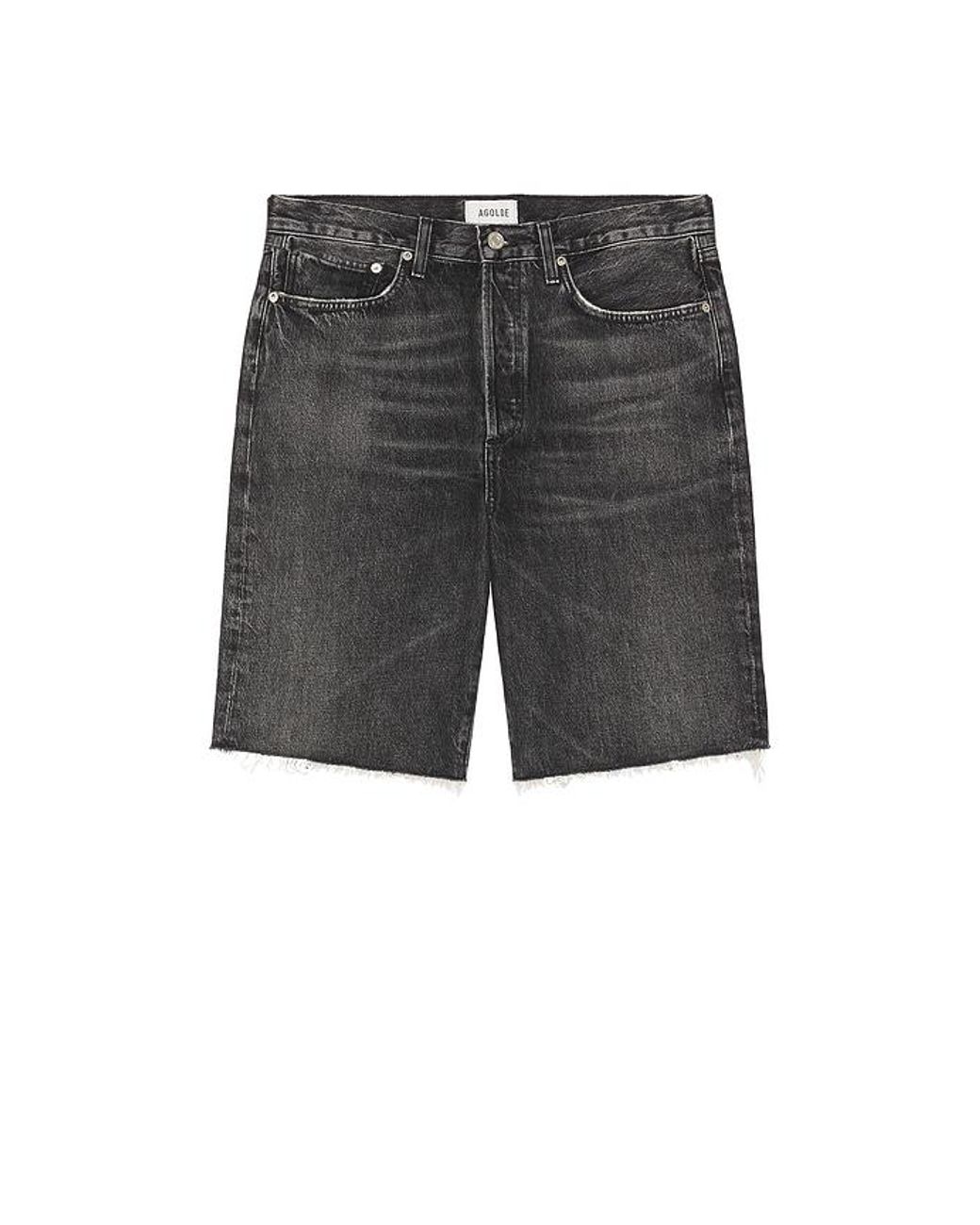 Agolde Black Anson Short for men