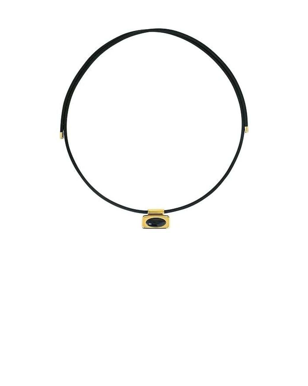 CENDRE Black Marlette Necklace