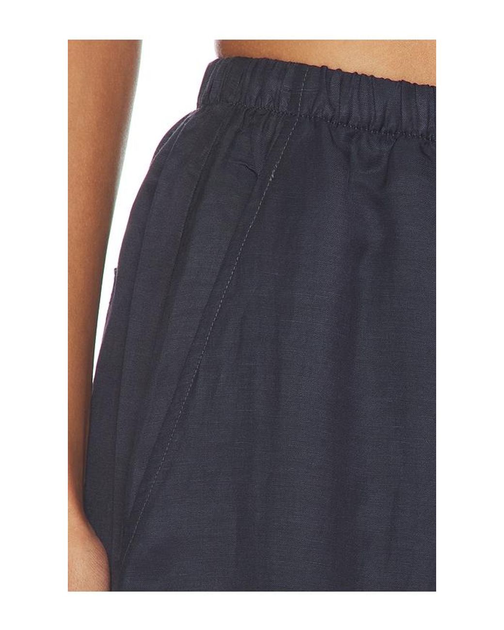 Leset Blue Daniel Drawstring Pocket Pant