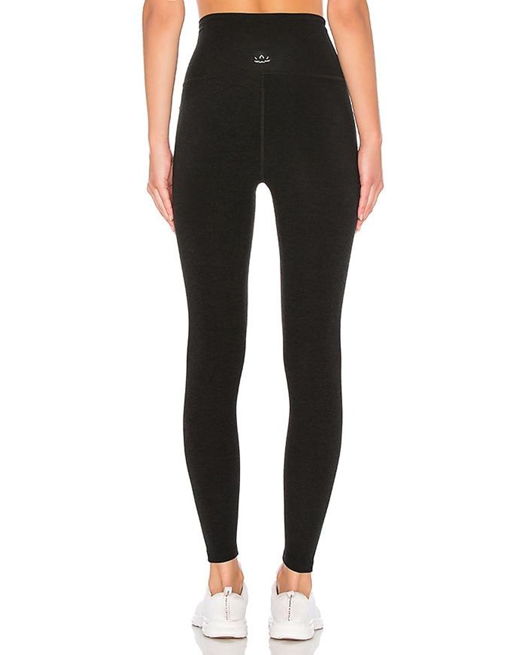 Beyond Yoga Black Spacedye High Waisted Midi Legging