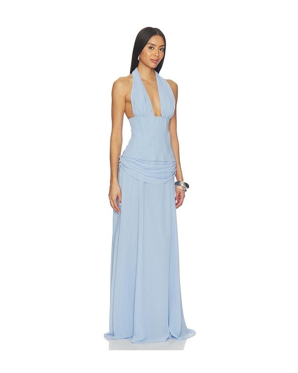 Nbd Blue Myra Gown