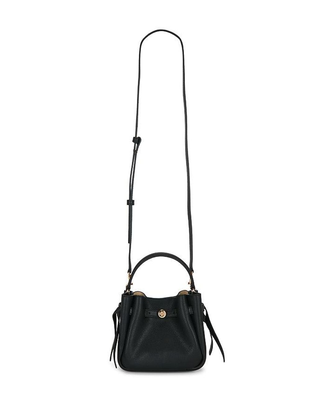 Tory Burch Black Romy Mini Bucket Bag