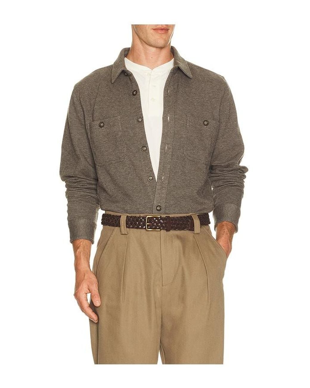 PARDESSUS PACIFICA en Brown Marine Layer pour homme