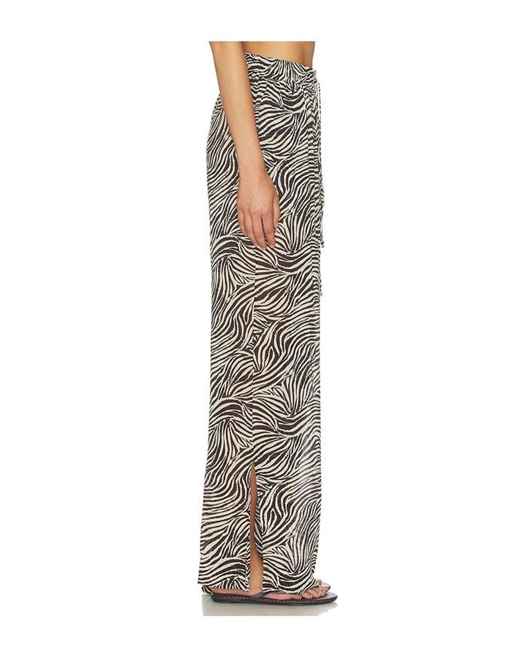 Nicholas Multicolor Lise Wide Legged Pants With Side Slits