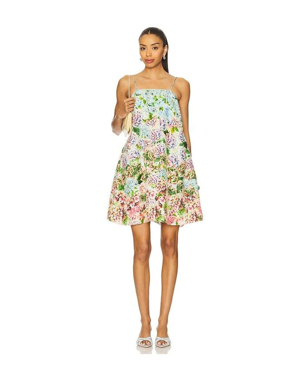La Fuori Yellow X Revolve Mini Dress