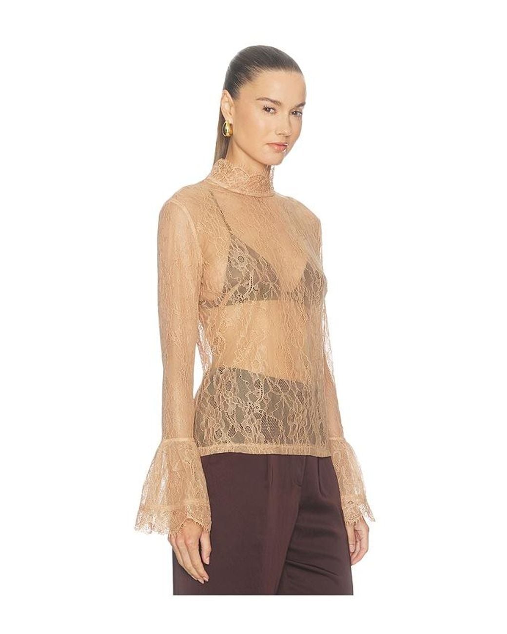NonChalant Label Multicolor Letty Lace Top