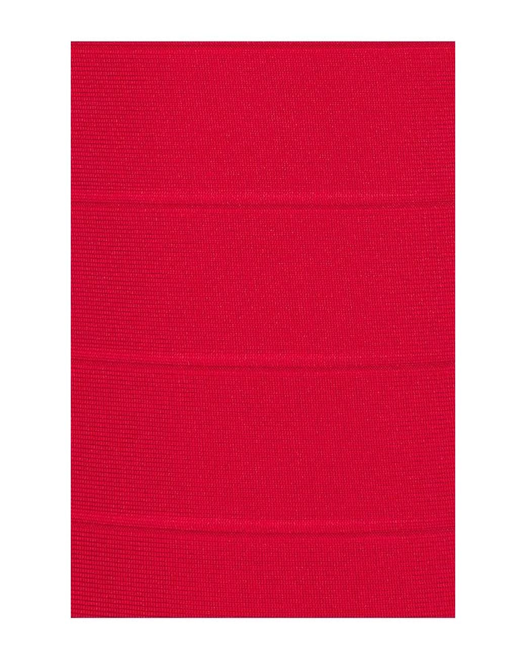 Hervé Léger Red The Premiere Dress
