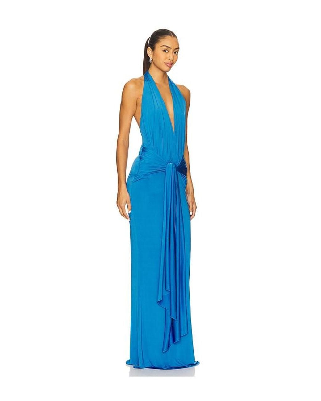 Lovers + Friends Blue Coralie Gown