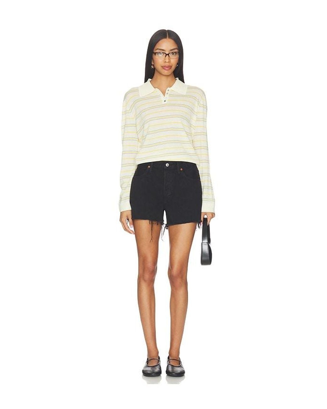 Re/done Blue The Breezy Short