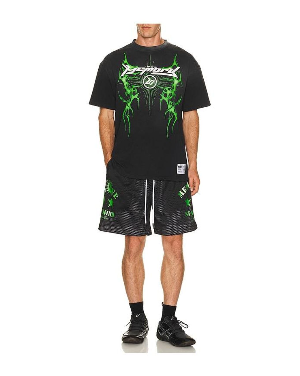 Memory Lane Green Night Vision Tee for men