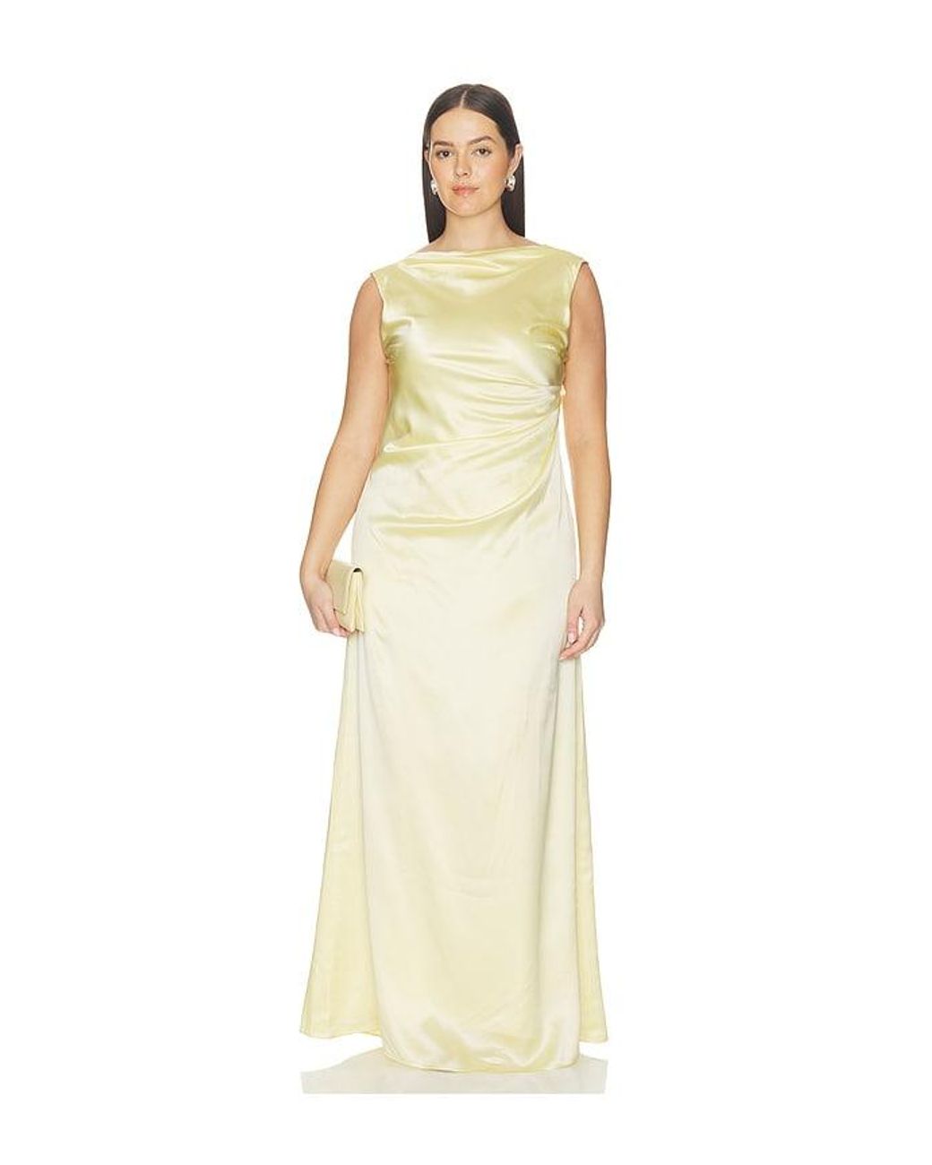 L'academie White 'Academie Estelle Silk Dress
