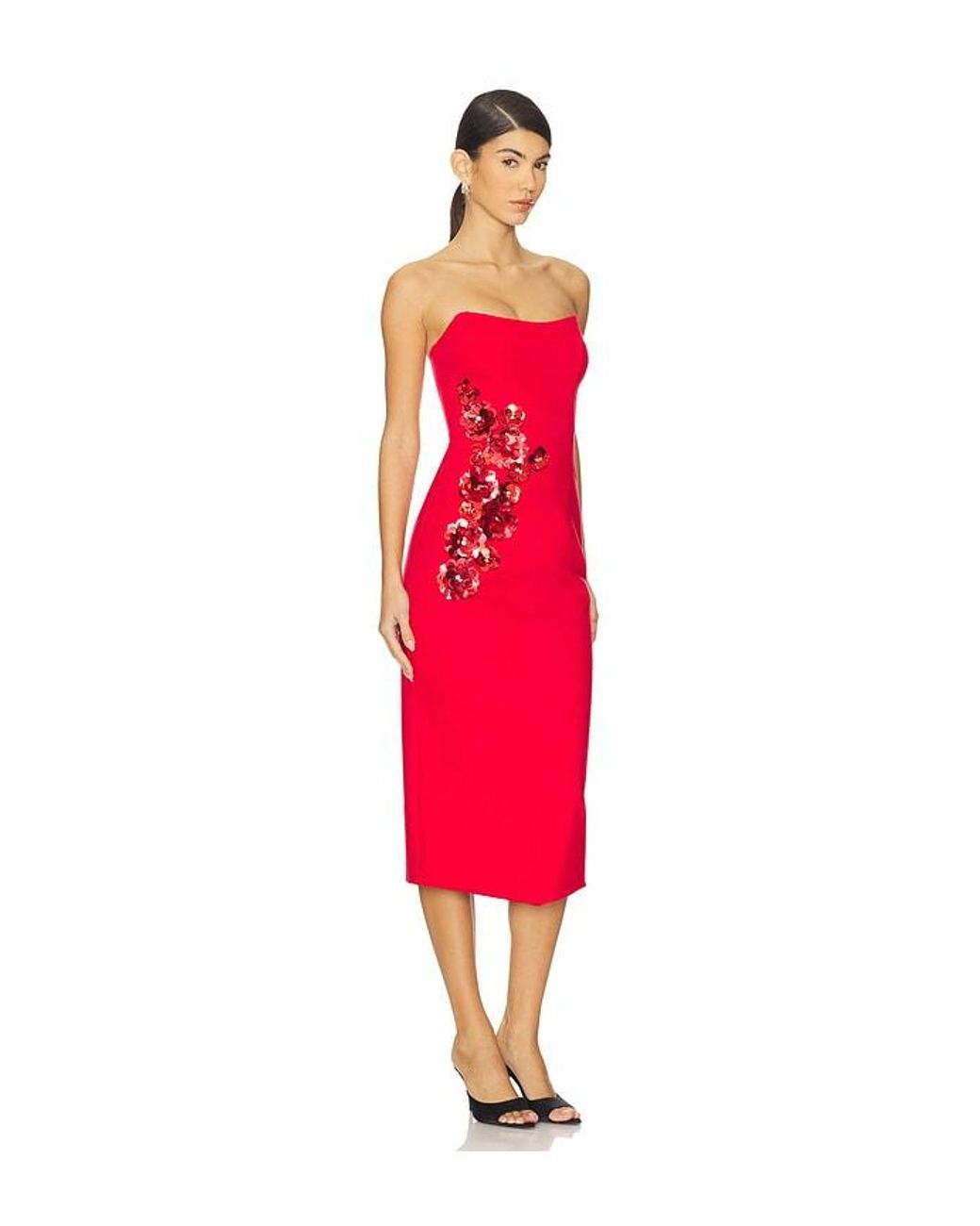 Elliatt Red Yasmine Maxi Dress