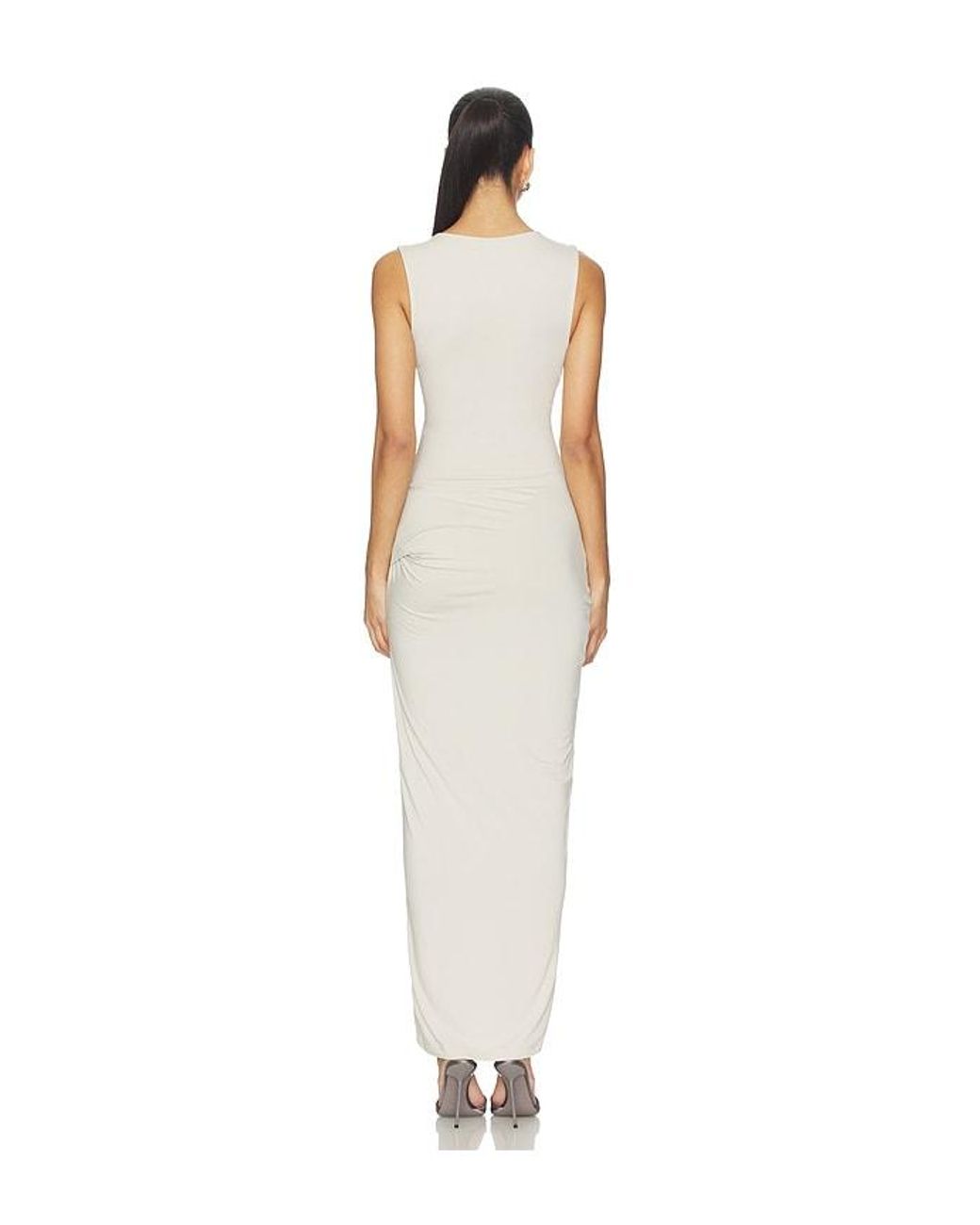 Entire studios White Drape Dress