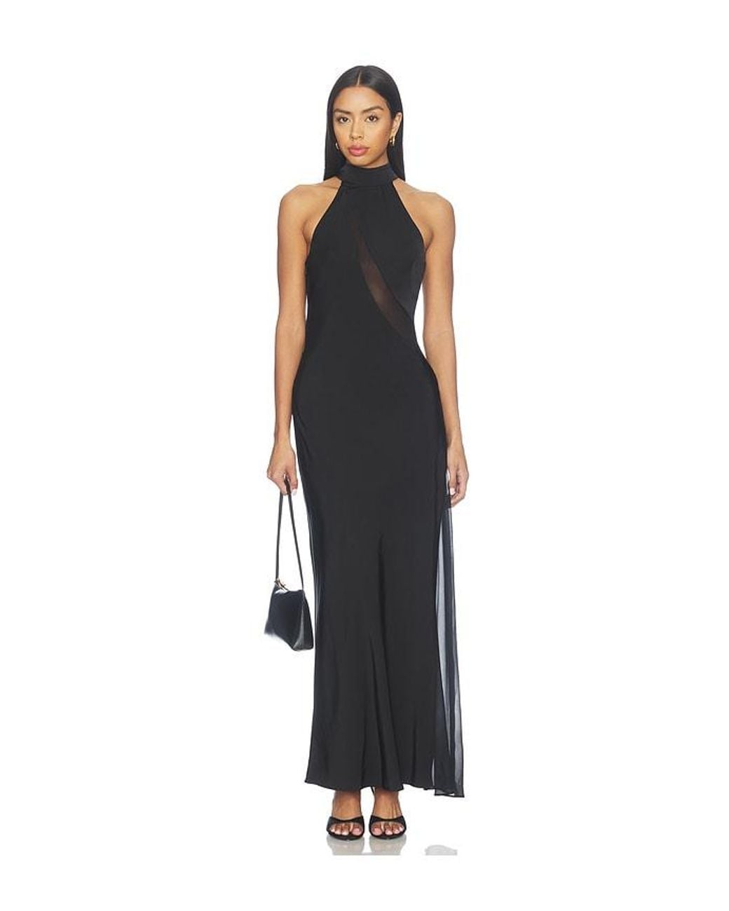 Lovers + Friends Black X Hannah Lizzy Noa Maxi Dress