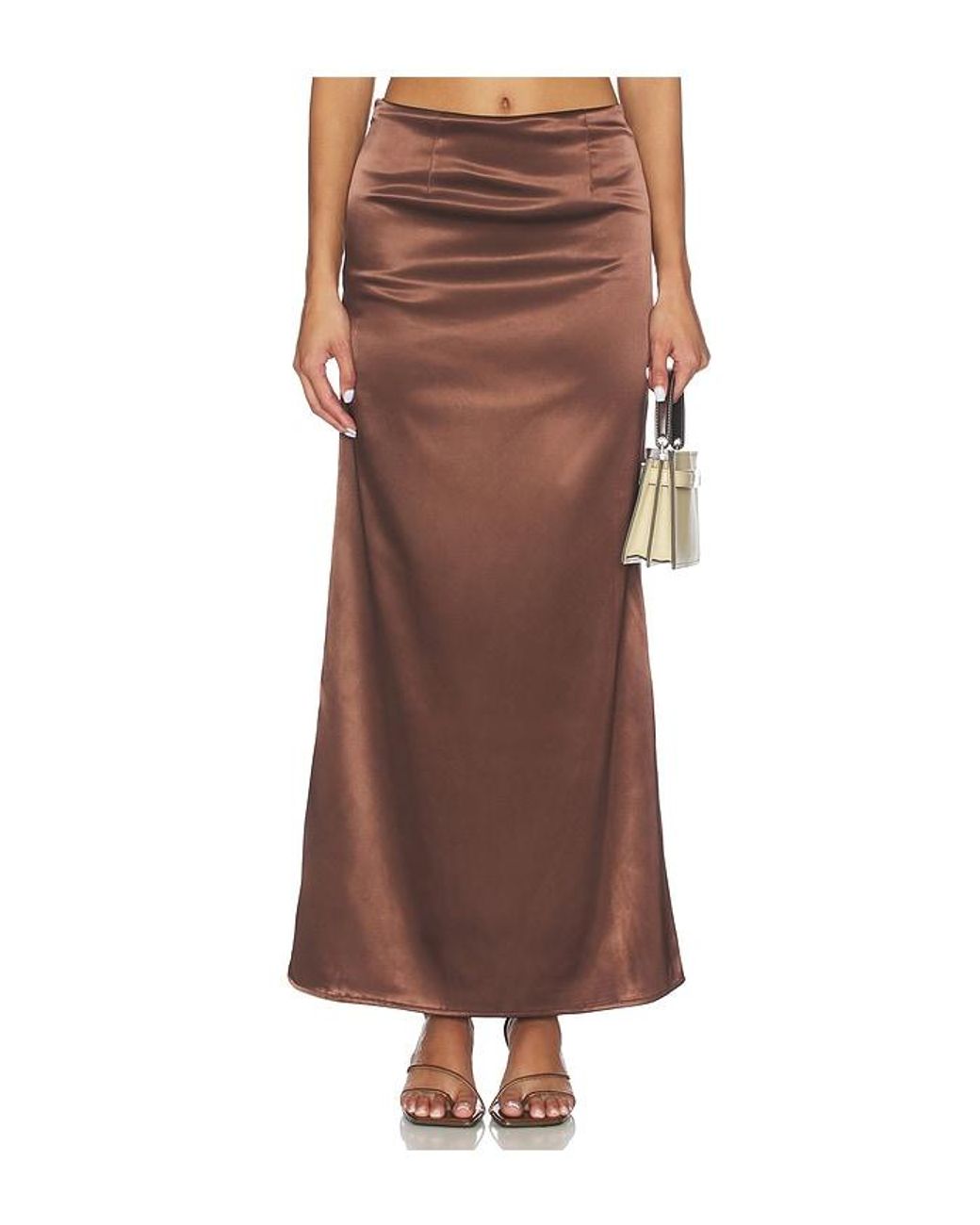 ALL THE WAYS Brown Mela Skirt