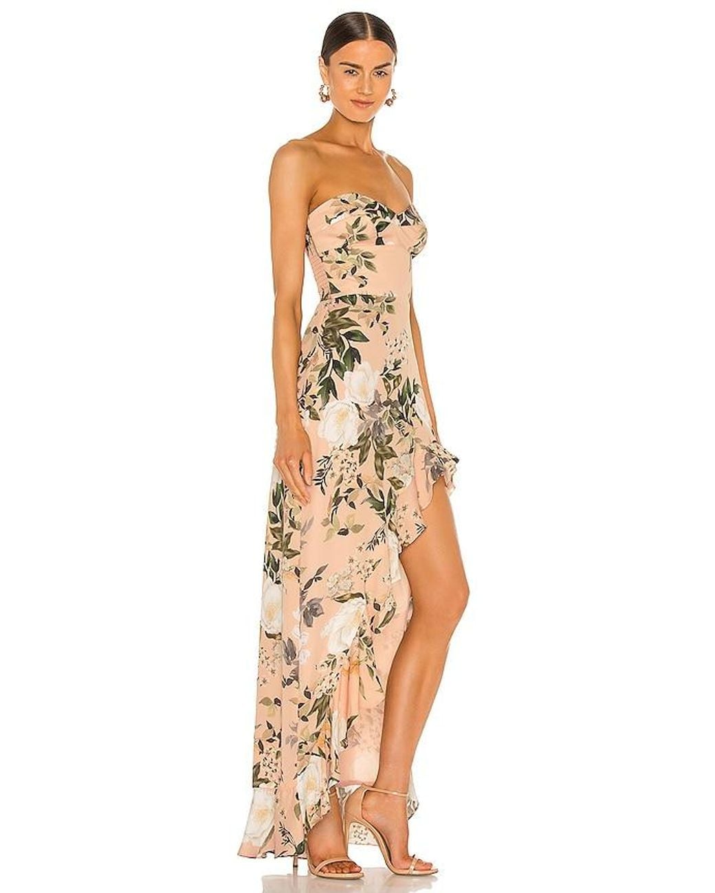 Amanda Uprichard Multicolor X Revolve Eden Gown