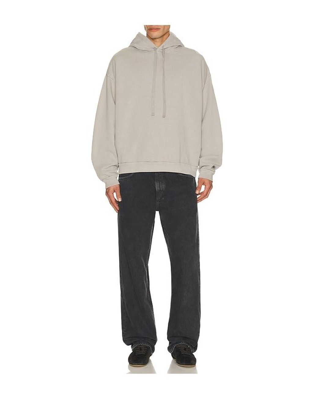 Agolde Gray Salford Hoodie for men