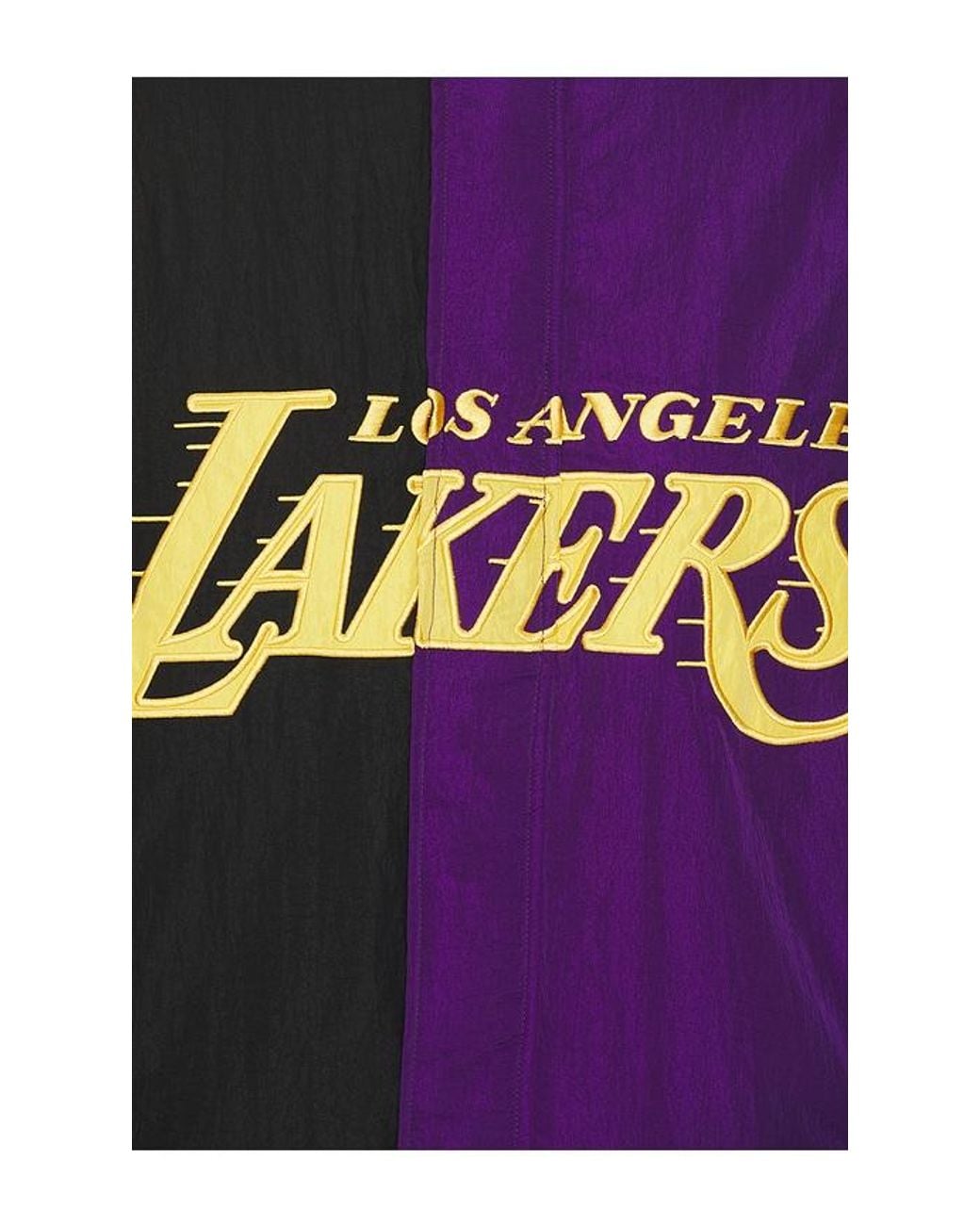 Terez Purple X Revolve Lakers Multi Logo Bomber