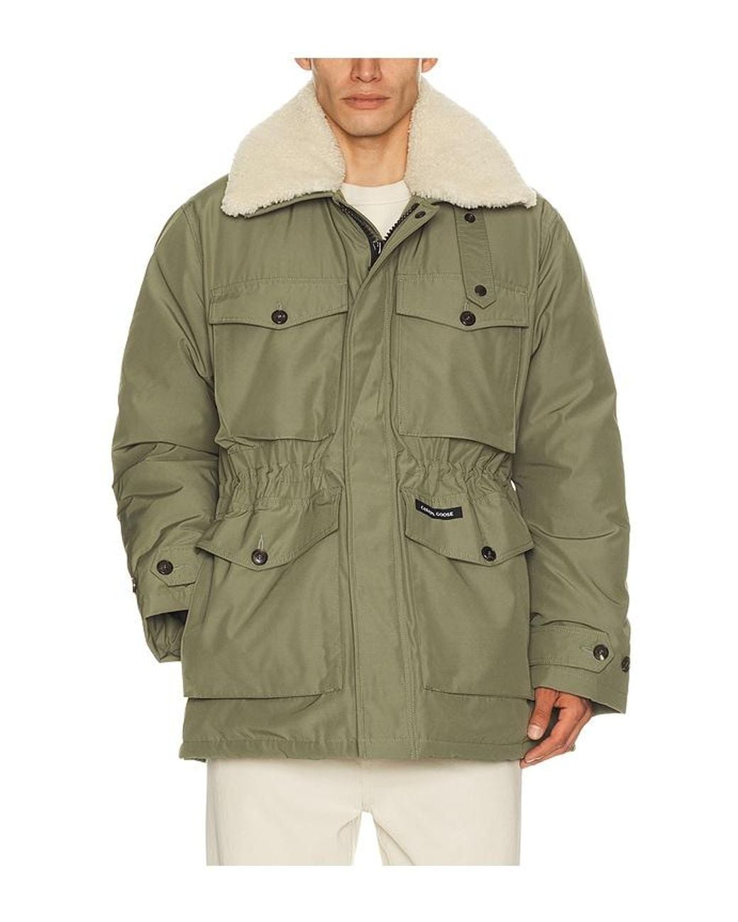 Canada Goose Green Scout Coat for men