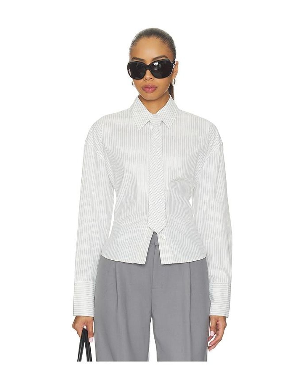 Nia White Cordelia Shirt
