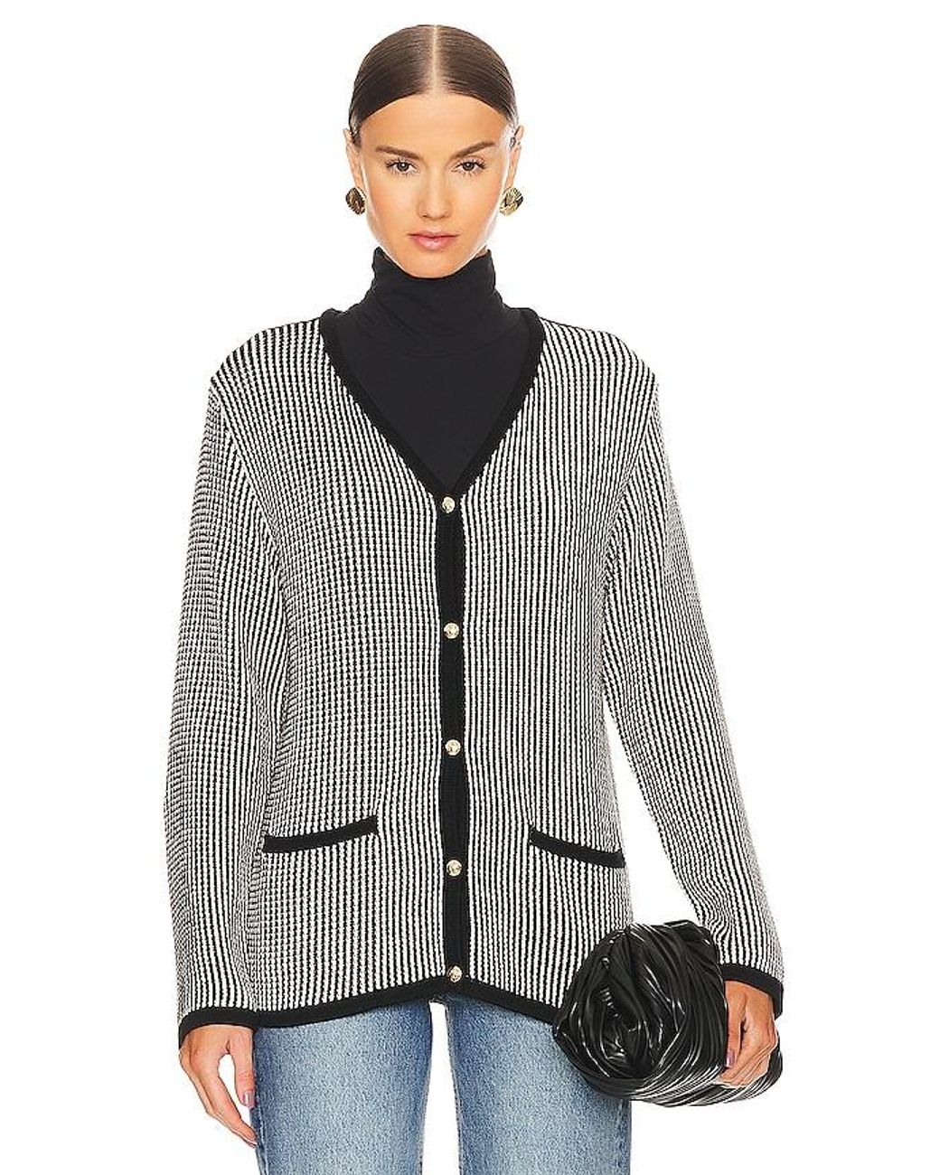 Anine Bing Dave Cardigan in Grey Lyst Australia