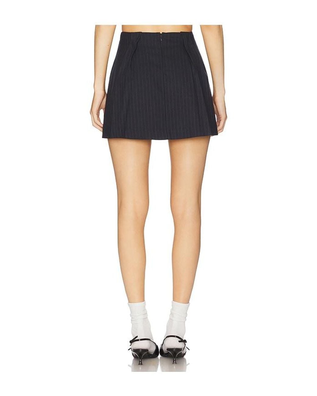 Lovers + Friends Blue Denise Mini Skirt